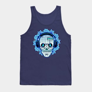 DJ Ice Sugar Skull Tank Top